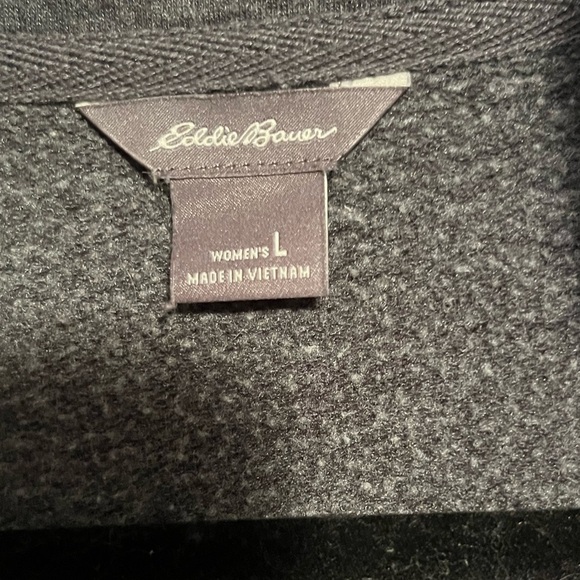 Eddie Bauer Women's 1/4 zip pullover sweatshirt - Picture 6 of 9